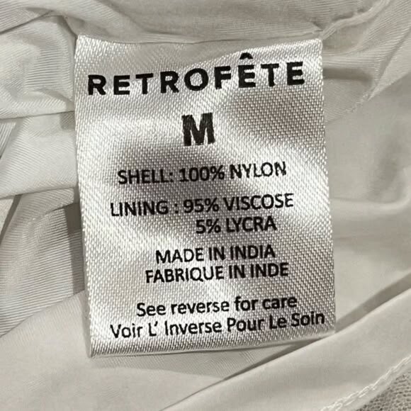 Retrofete White Mini Dress - Picture 9 of 11